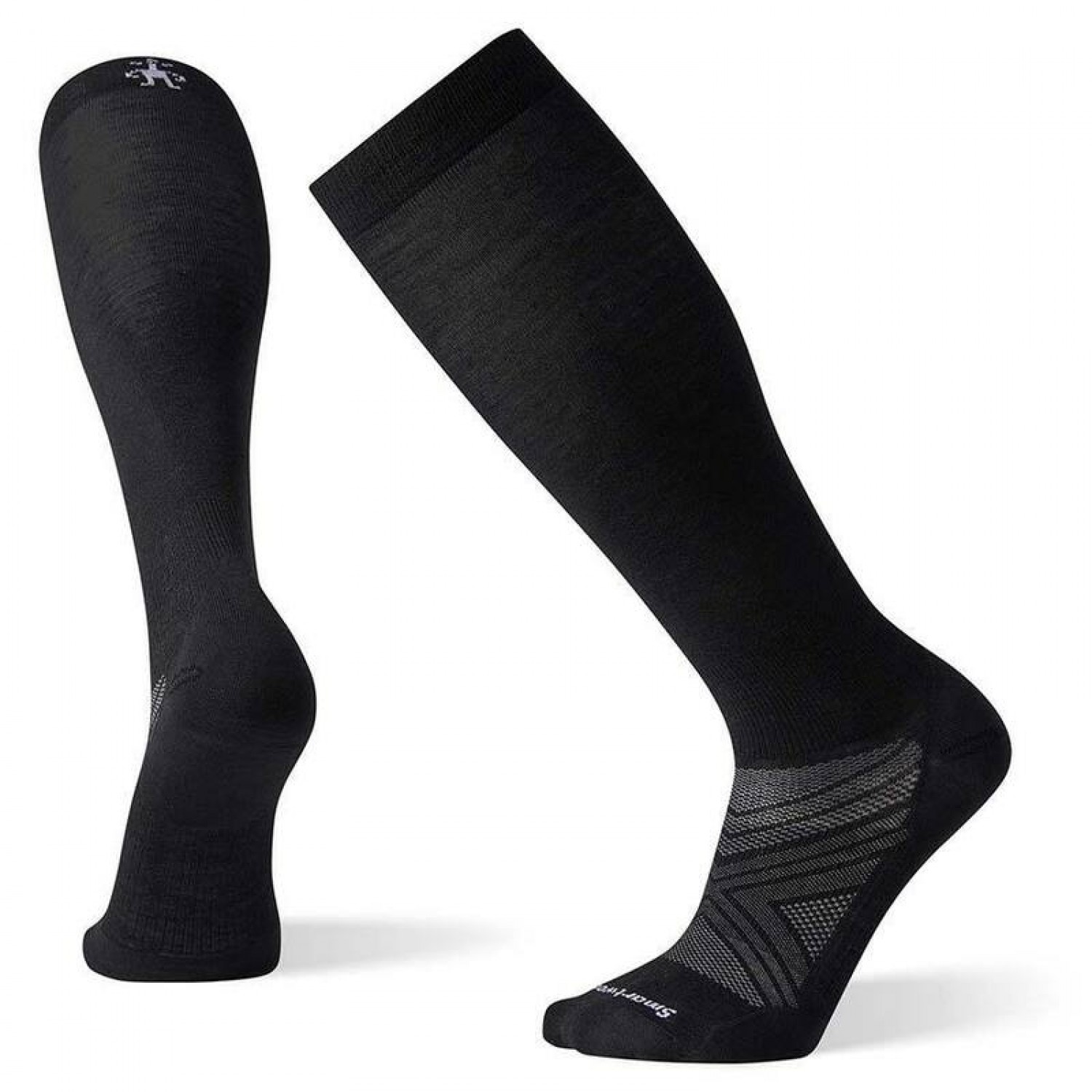 Smartwool Unisex PHD Ski Zero Cushion OTC Liner Socks - Black ...